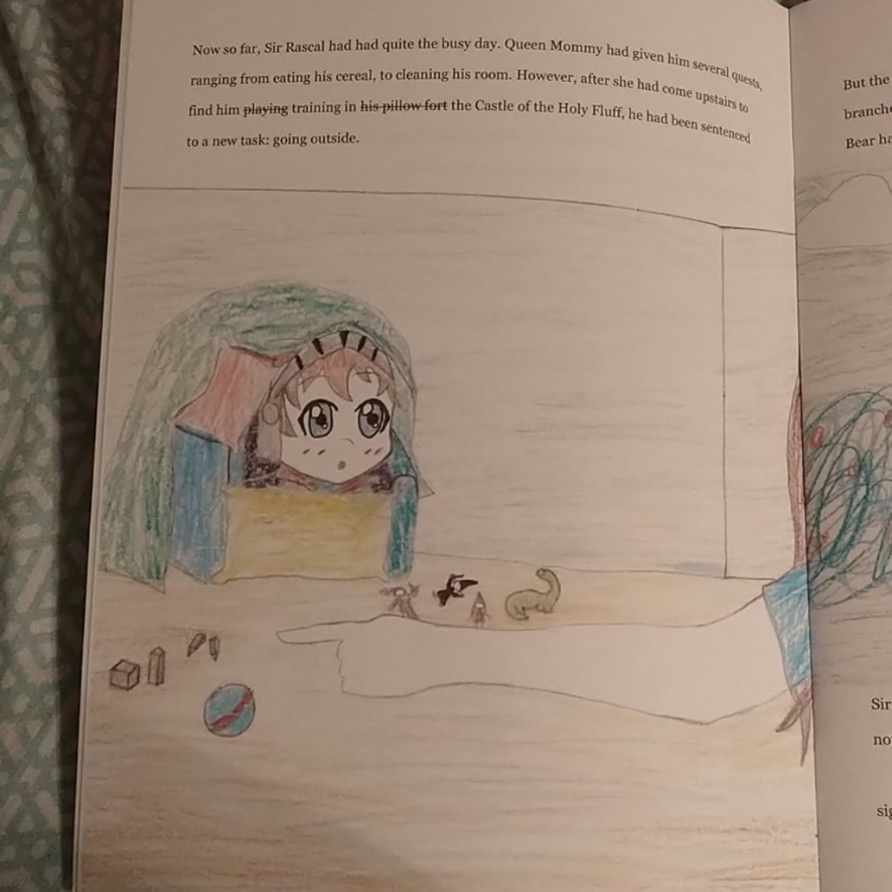 Sir Rascal, a Children's Book - Picture 5 of 5